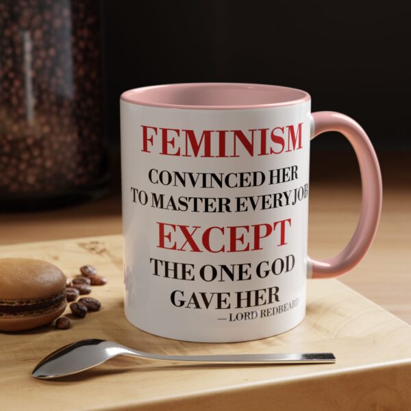 "The Job She Forgot" – Patriarchy Mug - 11 & 15oz - Image 6