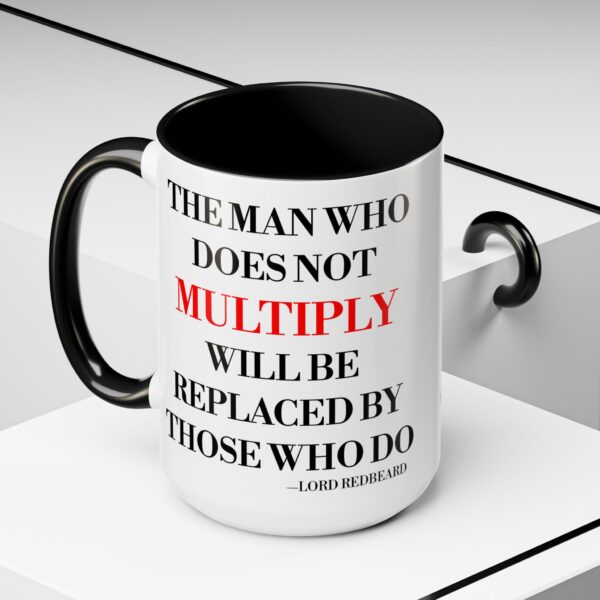 "Multiply or Be Replaced" – Legacy Warrior Coffee Mug - Image 5