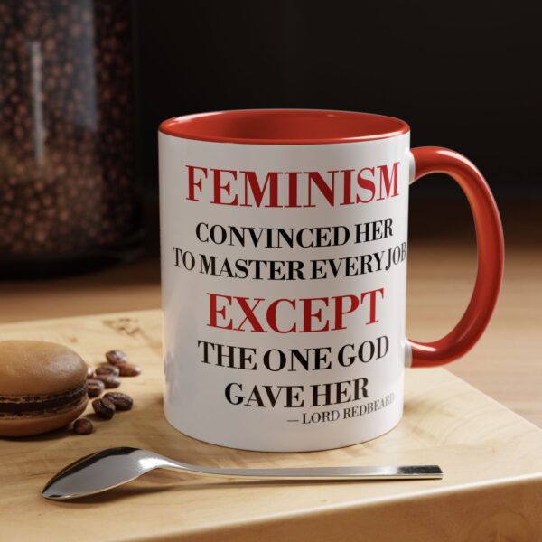 "The Job She Forgot" – Patriarchy Mug - 11 & 15oz - Image 8