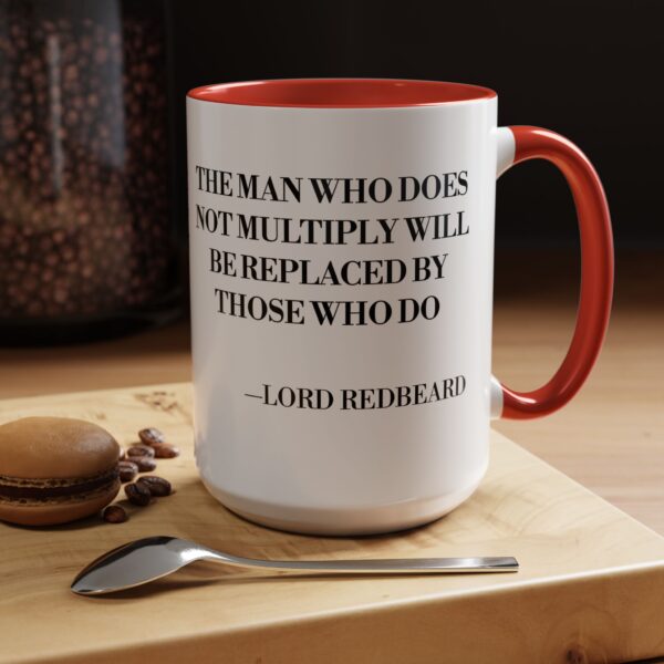 "Multiply or Be Replaced" – Legacy Warrior Coffee Mug - Image 3