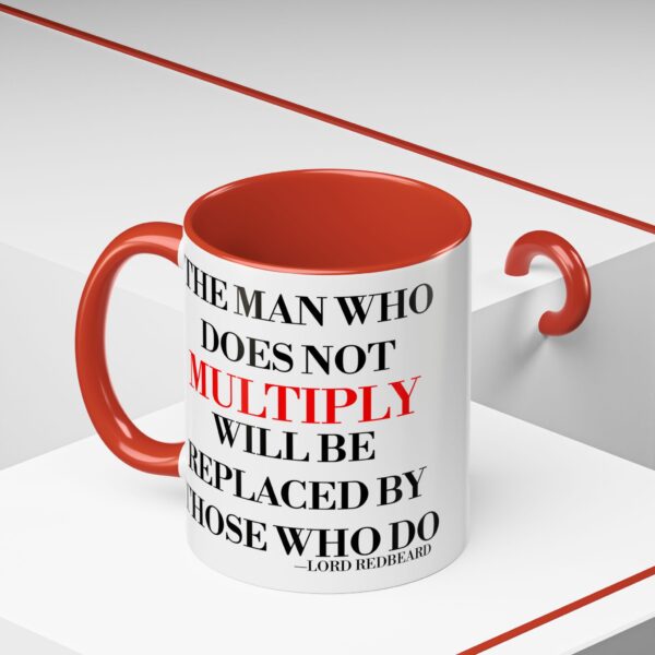"Multiply or Be Replaced" – Legacy Warrior Coffee Mug - Image 2