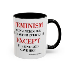 "The Job She Forgot" – Patriarchy Coffee Mug
