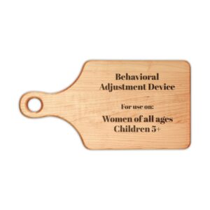 Solid Maple Behavioral Adjustment Device