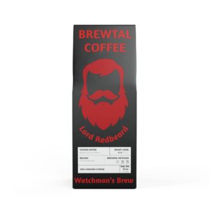 Brewtal Coffee Watchman's Brew, Colombia Single Origin Coffee (Light-Medium Roast)